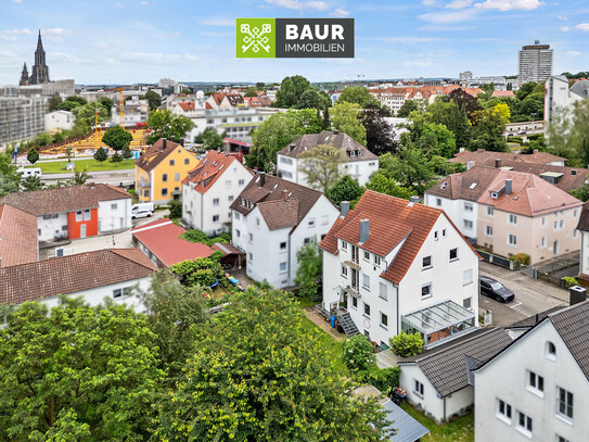 360° I SOFORT FREI! Stadtnah im Grünen. Charmante 4 Zimmer Wohnung mit viel Potenzial!