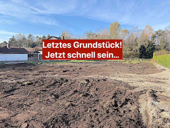 Baugrundstück für ein freistehendes EFH in 3. Baureihe ruhiger Ortsrandlage von Kolbermoor