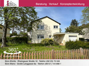 Schönes, freistehendes Einfamilienhaus mit perfektem Grundstück in Mainz-Mombach