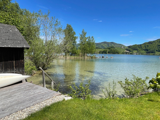 Salzkammergut - Mondsee Sommer im neuen Zuhause mit eigenem Badeplatz!