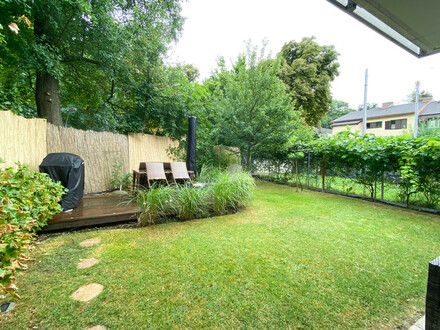 Anlagewohnung mit bezaubernden Garten