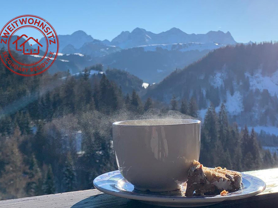 Zweitwohnsitz! Uriges 280 Jahre altes Bauernhaus mit Panoramablick im wunderschönen Unken