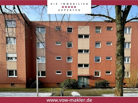 Modernisierte drei-Zimmer-Wohnung mit Balkon!