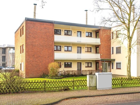 Solide 3-Zimmer-Wohnung mit Loggia in Eversten