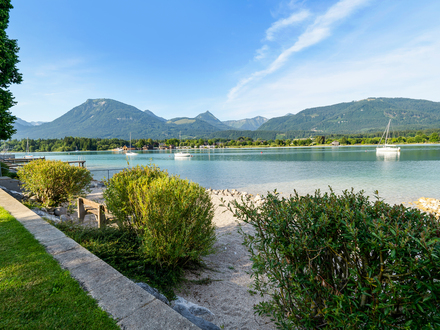 Exclusives 2-Zimmer Apartment mit Seezugang am malerischen Wolfgangsee mit Zweitwohnsitzwidmung