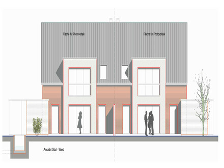 120 m² Neubau-Doppelhaushälfte in Laer KFW 40 NH