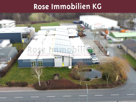 ROSE IMMOBILIEN KG: Produktion mit Hochregallager und Verwaltung!