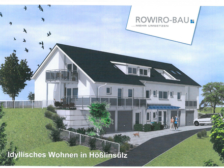 Neubau 1-Zi. Wohnung mit Terrasse bei Löwenstein