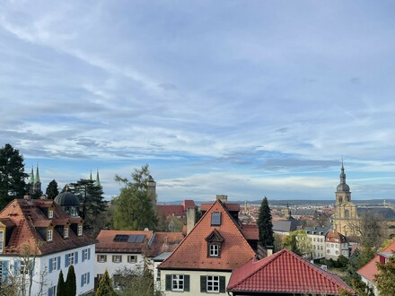 Großes Haus im Bamberger Berggebiet mit Fernblick