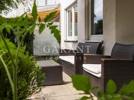 Sonnige 3 Zimmer-Wohnung mit eigenem Gartenanteil!