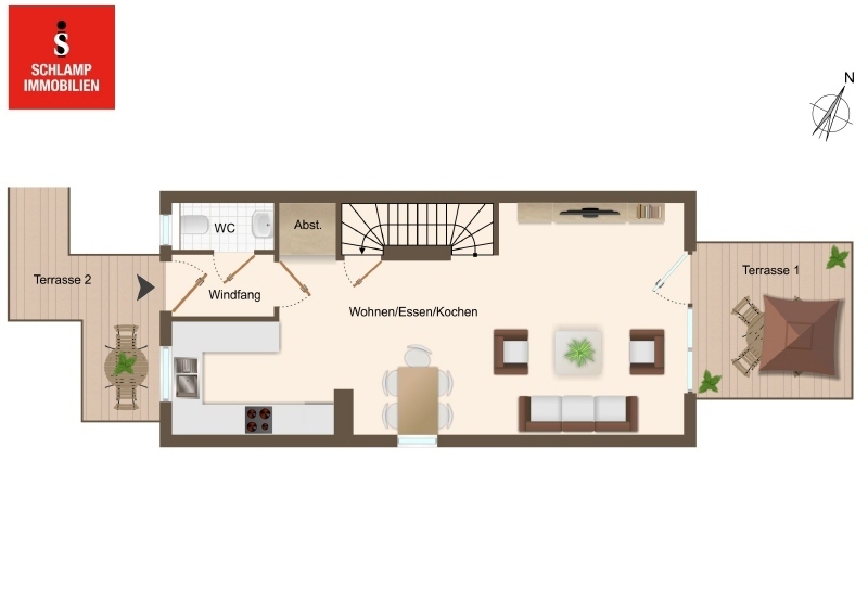ruhig, zentral, energieeffizient - KfW40 REH in Rosenheim! – 83022 Rosenheim, 83022 Rosenheim – Vorschaubild 2