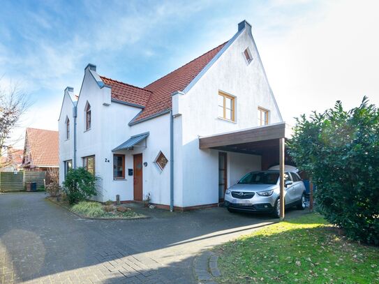 Familienfreundliches Wohnen in Metjendorf – Doppelhaushälfte mit Garten & Carport zur Miete