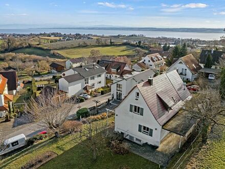 freistehendes Haus - sonnige, ruhige Wohnlage mit umfassender See- und Bergsicht