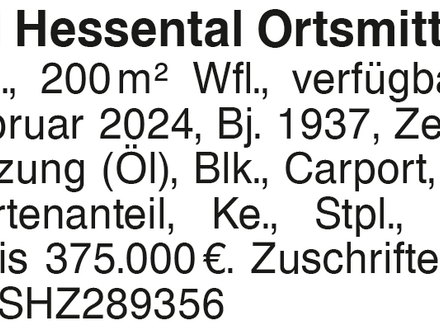 DHH Hessental Ortsmitte