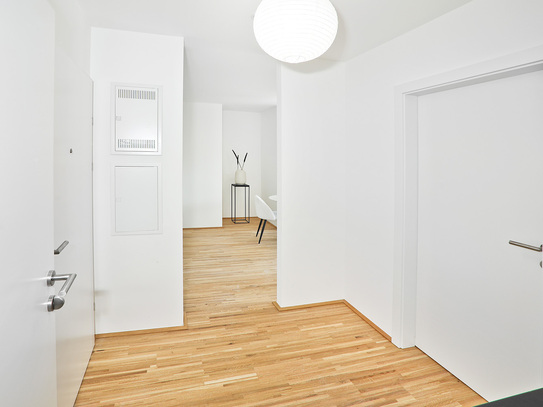 Moderne 2-Zimmer-Wohnung mit Blick auf den Kahlenberg inkl. Loggia, Einbauküche in top Lage