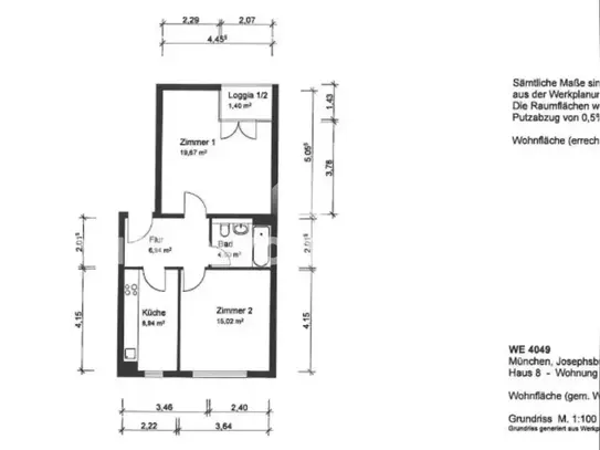 [TAUSCHWOHNUNG] TAUCHEN, 2 Zimmer gegen, 3,5 -4 Zimmer