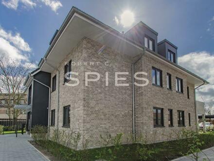 Moderne 2-Zimmer-Neubau-Wohnung mit Gartenanteil und Terrasse