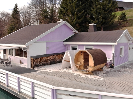 Ihr neues Zuhause: Ein sonniger Bungalow mit Blick auf die Berge in Emmersdorf