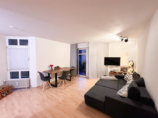 Moderne 2-Zimmer-Erdgeschosswohnung mit Balkon und Tiefgaragenstellplatz – Perfekt für Singles/Paare