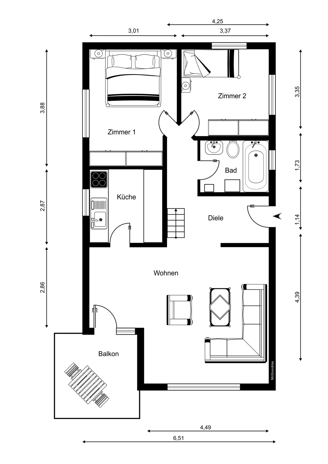PROVISIONSFREI Lukrative Kapitalanlage in attraktiver Architektur – 55268 Nieder-Olm, 55268 Nieder-Olm – Vorschaubild 24