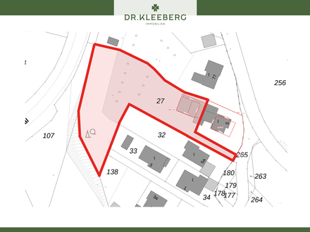 Attraktives Grundstück für Einfamilien- oder Doppelhaus mit kleinem Wald in Tecklenburg