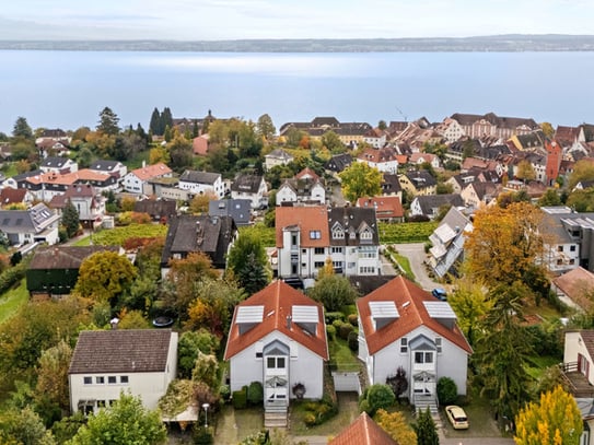 180 Grad Ausblick auf den Bodensee Außergewöhnliche 3,5-Zimmer-DG-Wohnung in Meersburg