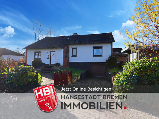 Lilienthal / Familienfreundliches Einfamilienhaus mit Garage in ruhiger Lage