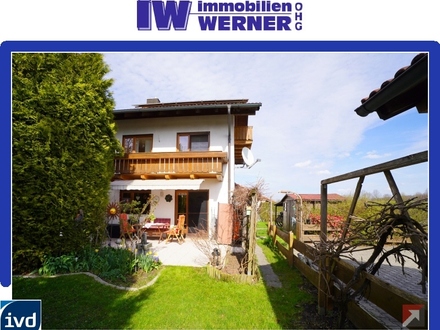 ***REH mit Südwest-Terrasse, großem Garten, PV-Anlage, Garage und Stellplatz in Schechen***