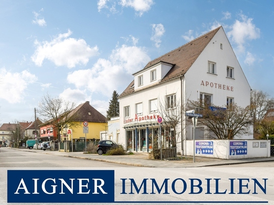 AIGNER - Allach - Wohn- und Geschäftshaus mit Steigerungspotential und guter Nahversorgung