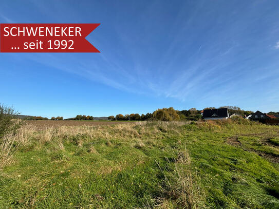 Baugrundstück mit unverbaubarem Blick über die Felder in Bad Oeynhausen-Wulferdingsen