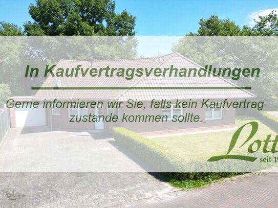 +++ Bungalow Garage und mit ebenerdigem Raumprogramm in ruhiger Ortslage von Apen! +++