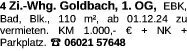 Wohnung 110m² in 63773 Goldbach