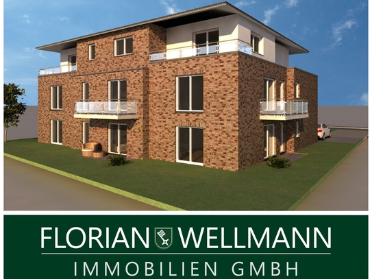 Weyhe-Kirchweyhe | Moderne, 3-Zimmer-Obergeschoss-Wohnung mit viel Platz und Sonnenterrasse - KfW40-Standard!