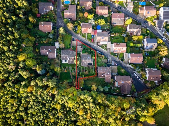 Der Logenplatz für Ihr neues Traumhaus - Abrissgrundstück in top Aussichtslage!