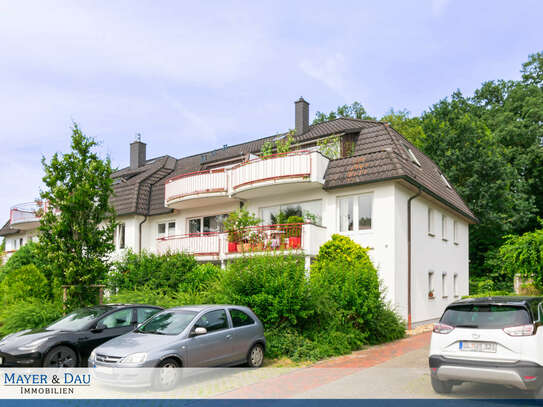 Oldenburg: Gut geschnittene, helle 2-Zimmerwohnung mit Balkon in ruhiger Sackgassenlage, Obj. 7813