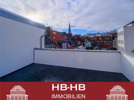 Sanierte und hochwertig ausgestattete Dachgeschosswohnung in der Bremer Innenstadt!