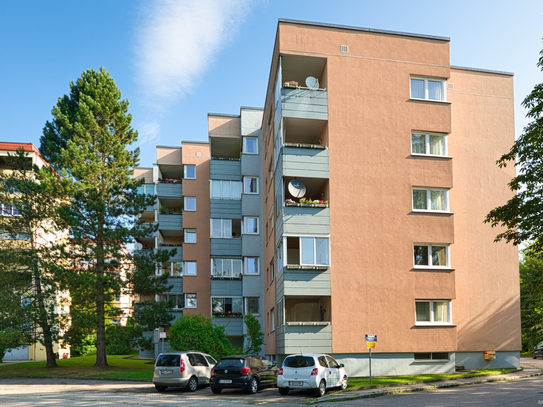 3-Zimmer-Wohnung nahe Zentrum - aber gleich im Grünen