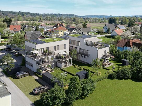 ECKWOHNUNG mit großem Balkon in Grünruhelage mit herrlicher unverbauter Aussicht! Zentrale Lage! Nur 20 km südlich von…