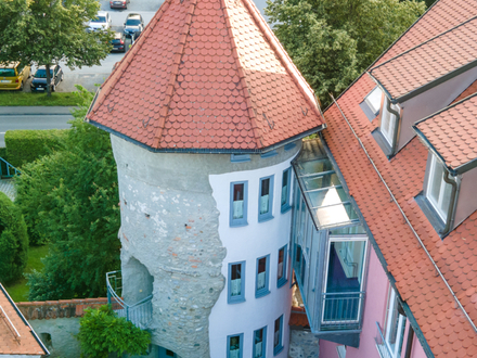 Kleine Gewerbeinheit im mittelalterlichen Vötschenturm von Bad Waldsee