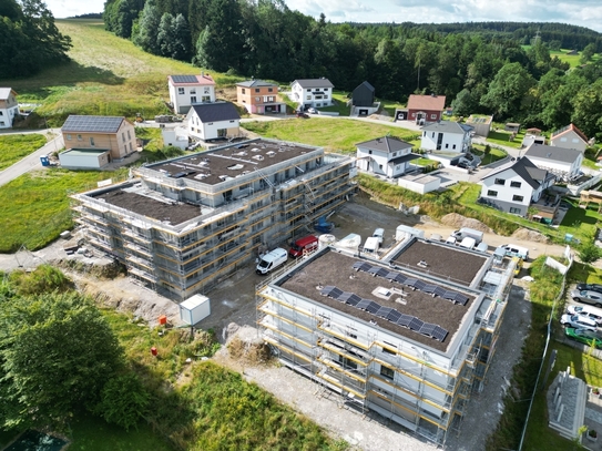 BETREUTES WOHNEN NEUBAU - 2-ZKB Wohnung mit Blick ins Grüne in Langenneufnach zu mieten (inkl. EBK)