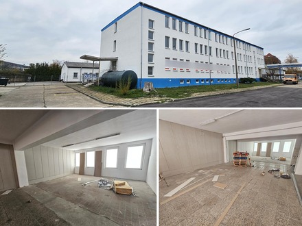 Kaltlagerfläche mit ca. 195,5 m² in Leipzig-West, 2021 renov., 2 Räume, SP mgl.