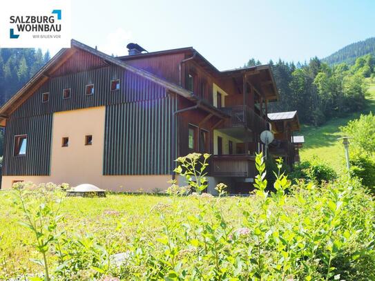 Familienwohnen! Gemütliche, geförderte 3-Zimmerwohnung mit Loggia und Carportplatz in Hüttau! Mit hoher Wohnbeihilfe