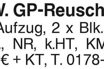 3,5 Zi.-W. GP-Reusch