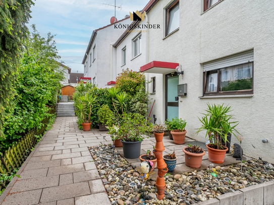 Charmantes Reihenendhaus in ruhiger Sackgasse mit Gartenanteil und Einzelgarage