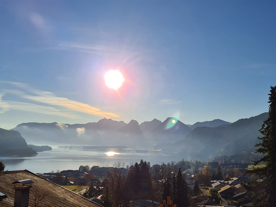 Wolfgangsee-Panorama! Exklusives Wohnen im Salzkammergut