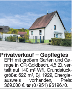 Gepflegtes EFH