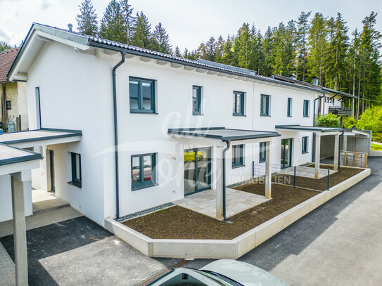 Doppelhaushälfte mit Doppelcarport und Terrasse!