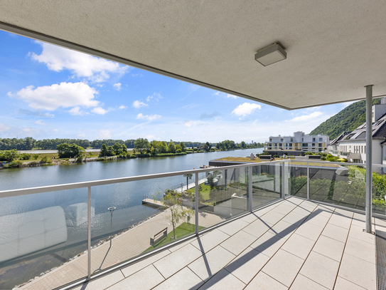 Perle am Wasser mit Privatstrand! 4-Zimmer Wohnung an der Donau