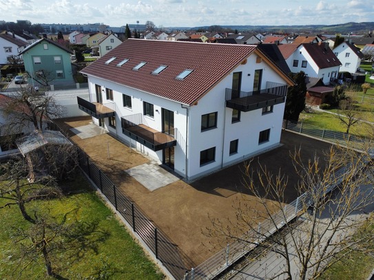 Investieren Sie nachhaltig in Ihre Zukunft! 4-Zimmer-Neubauwohnung mit Balkon – KfW 40 NH – in Dingolfing/Salitersheim