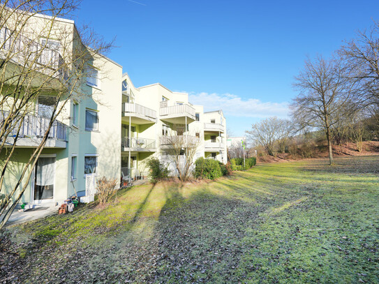 Vermietete 2-Zimmer-Wohnung mit Balkon in schöner Stadtrandlage in Coburg-Cortendorf